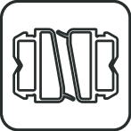 Hohe Dichtheit dank der Verwendung von Manteldichtungen