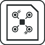 Vella S – drei Möglichkeiten der Glasbefestigung: Befestigung an der Innenscheibe, am eingeklebten Rahmen oder punktuell an eingelassenen Befestigungselementen