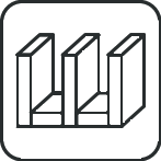Möglichkeit, dank Ausgleichsprofilen Glaspakete unterschiedlicher Stärke innerhalb eines Pfostens/Riegels zu verwenden